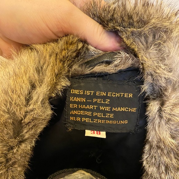 Vintage Rabbit Fur Coat | Ethically Sourced Vintage Fur Coat - Picture 12 of 14